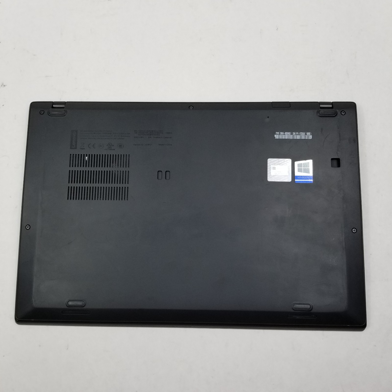 Lenovo ThinkPad X1 Carbon Gen 6 i5-8350U 1.70GHz 8GB 256GB Windows 11 Pro *READ