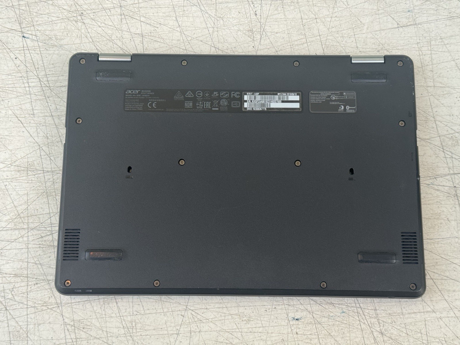 Acer Chromebook Spin 511 R751T Series N16Q14 Built In Webcam 11.6″ Laptop WORKS