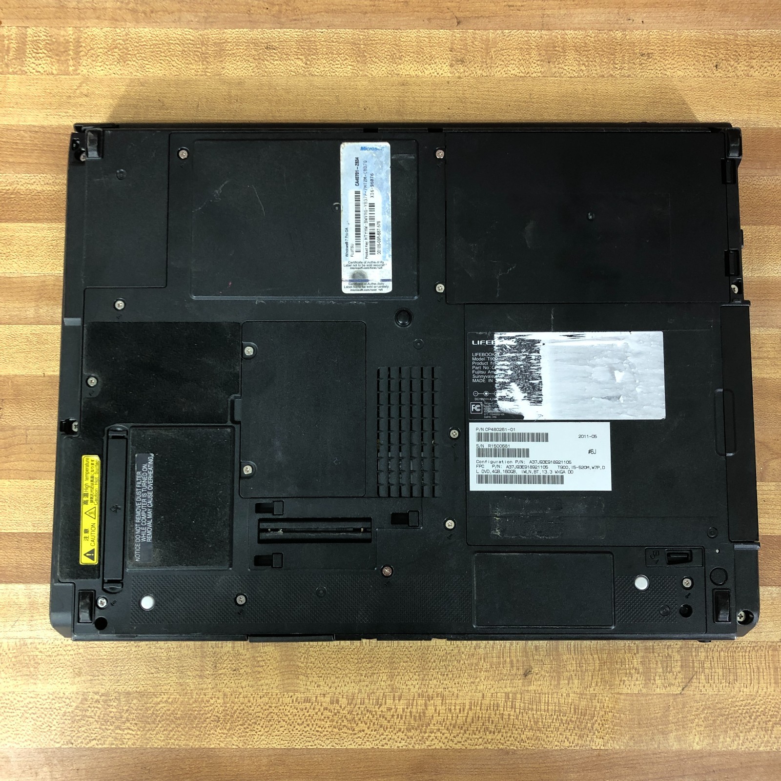 Fujitsu Lifebook Retro Gaming Laptop i5-M520 2.40GHz 4GB RAM (Windows 7 Pro)