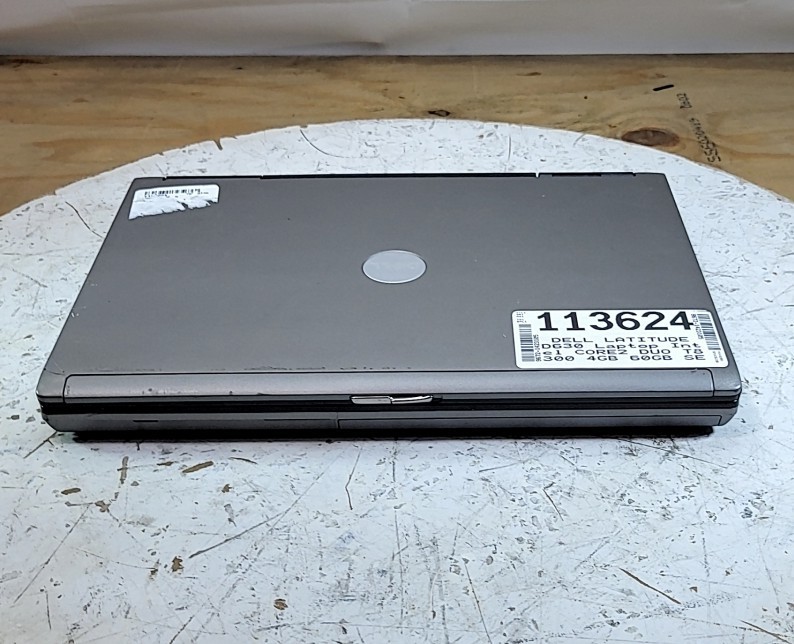 DELL LATITUDE D630 Laptop Intel CORE2 DUO T8300 4GB 60GB SEE NOTES