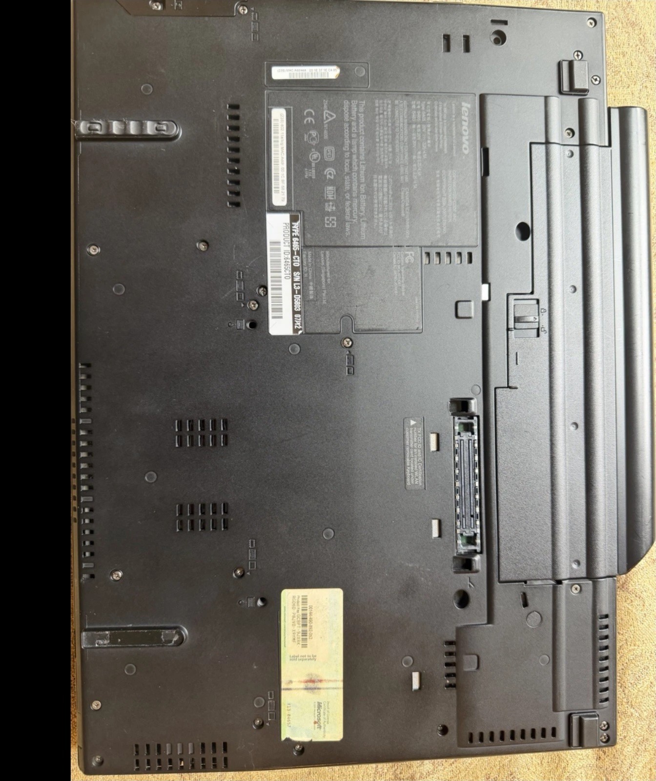 Lenovo Thinkpad T61