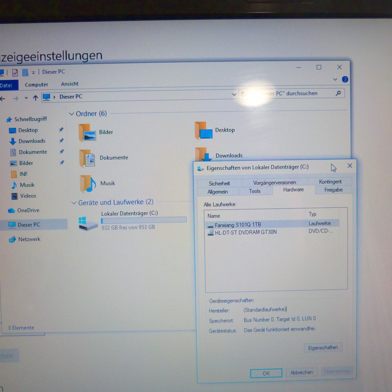 Acer 8735 Cinema Monster 18″ HDPLUS GEMSTONE l 1TB SSD Windows 10 GeForce HDMI