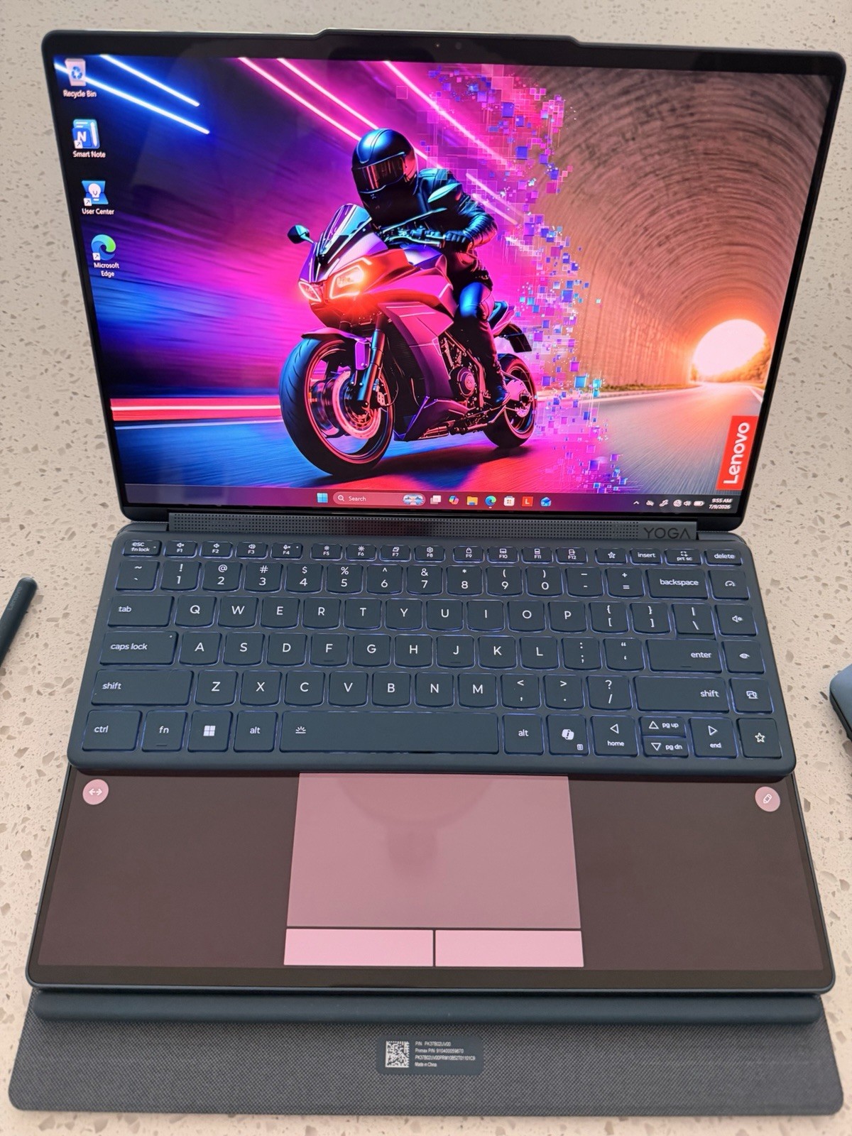 Lenovo Yoga Book 9i 14IAH10 Dual Screen Laptop – Ultra 7 255H 16GB RAM 1TB SSD