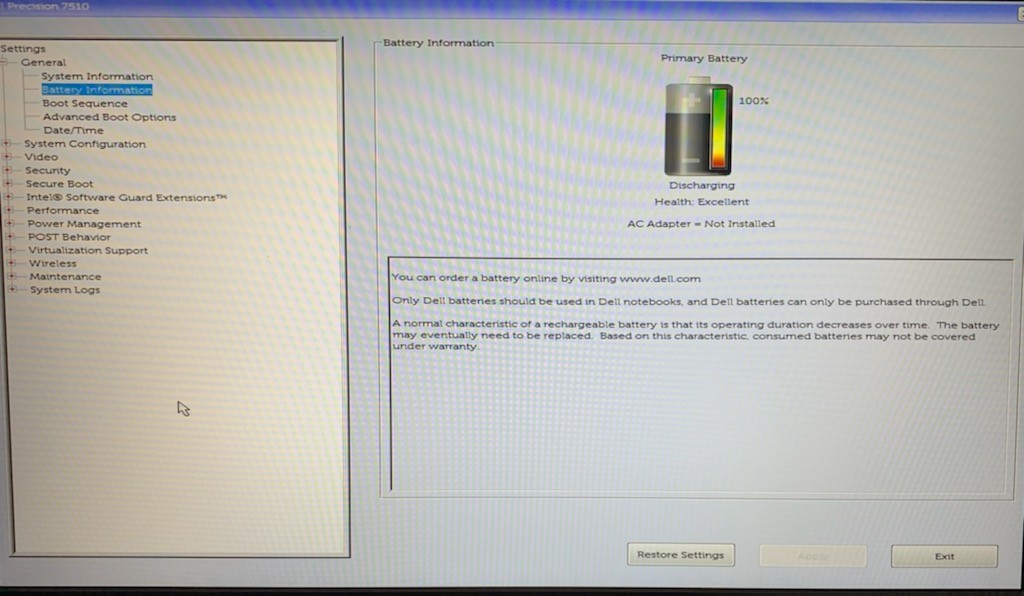 Dell Precision 7510 15.6″ 256GB, Intel Core i5 16GB Laptop MS Office See Video