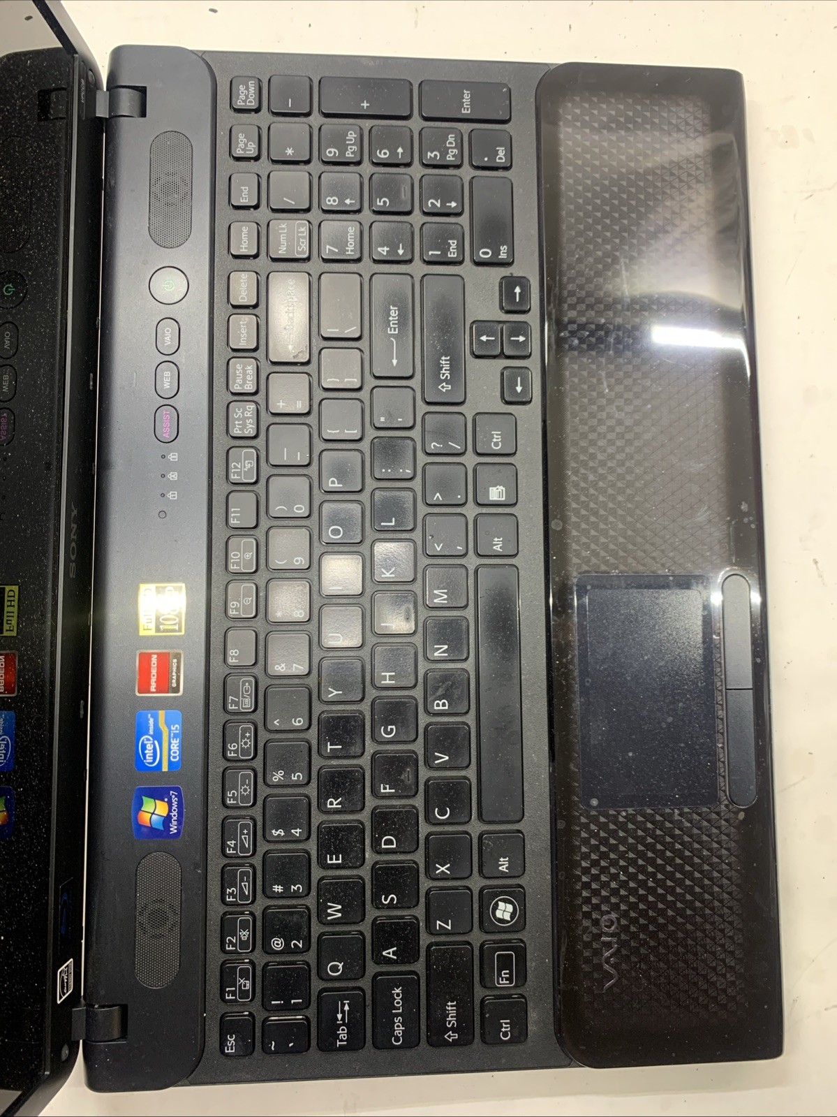 SONY VAIO VPCCB17FX PCG-71613L Intel Core i5 Radeon Graphics FHD Blu-ray – READ