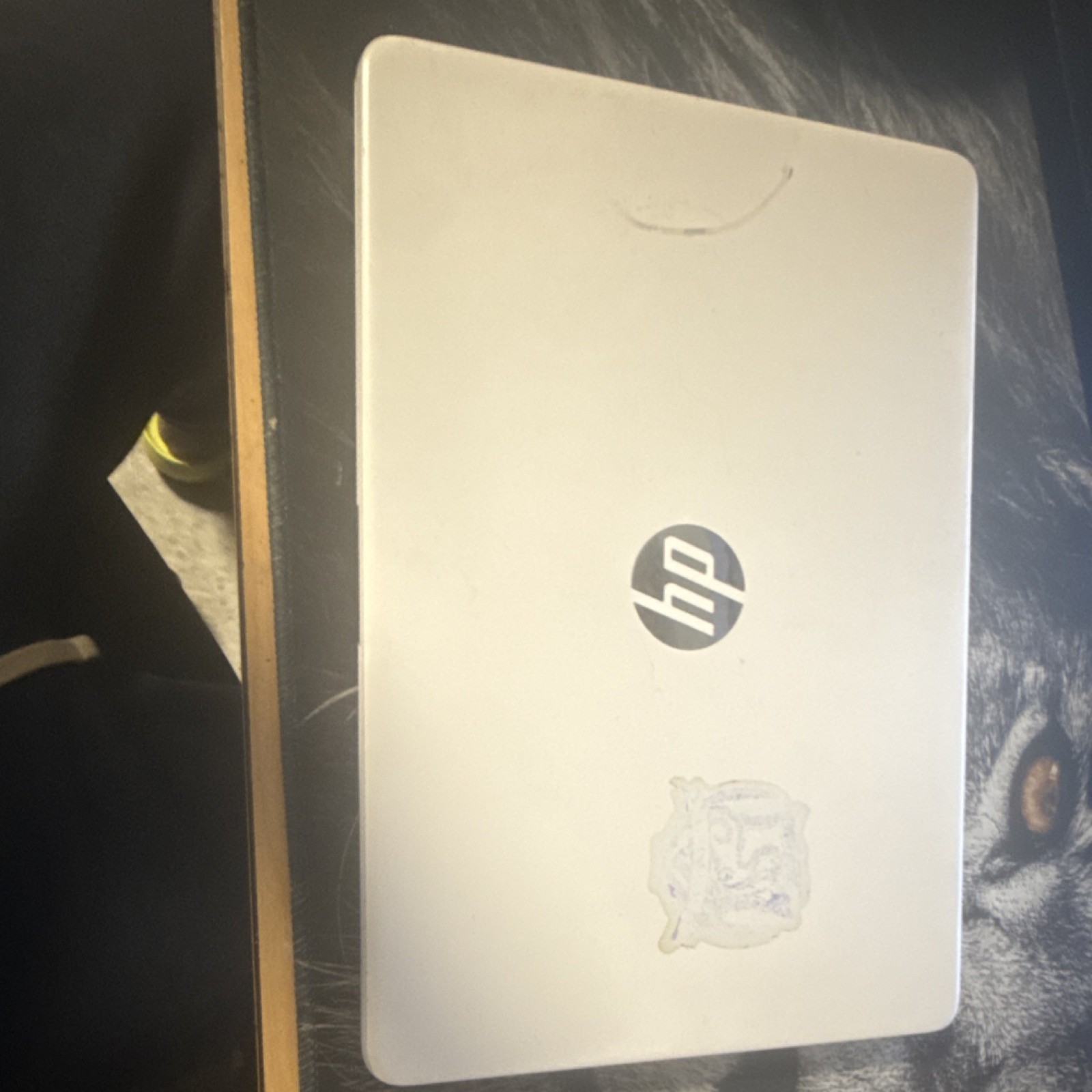 HP Stream 14″ White Notebook Laptop Intel Celeron Integrated Graphics Used