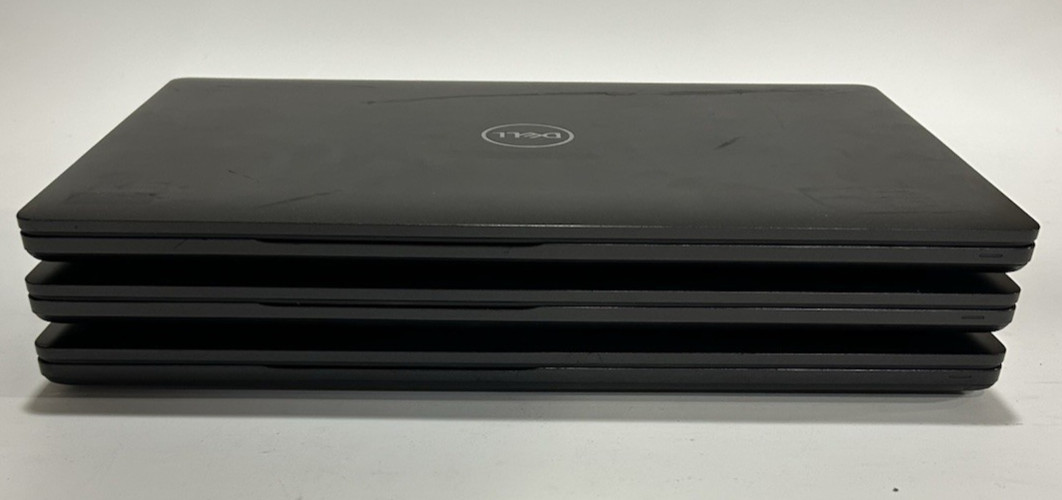 LOT OF 3 Dell Latitude 5500 Intel i3-8145u @2.1GHZ – 8GB RAM – 128GB SSD – W11P