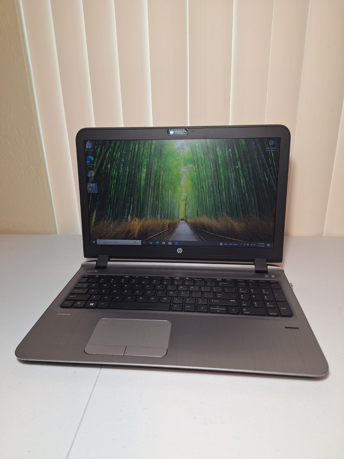 HP ProBook 455 G3 AMD A8-7410 4GB RAM 500GB HDD 15.6″ Business Laptop Win 10