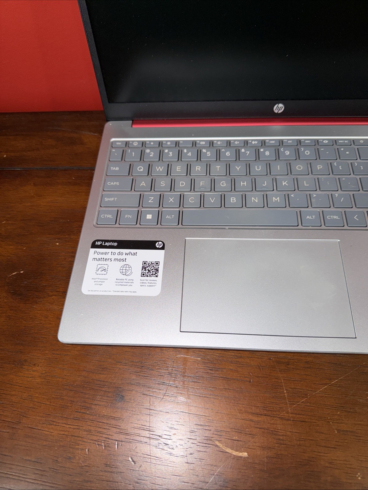 HP 15-fd0083wm 15″ Red Laptop Parts! Untested!
