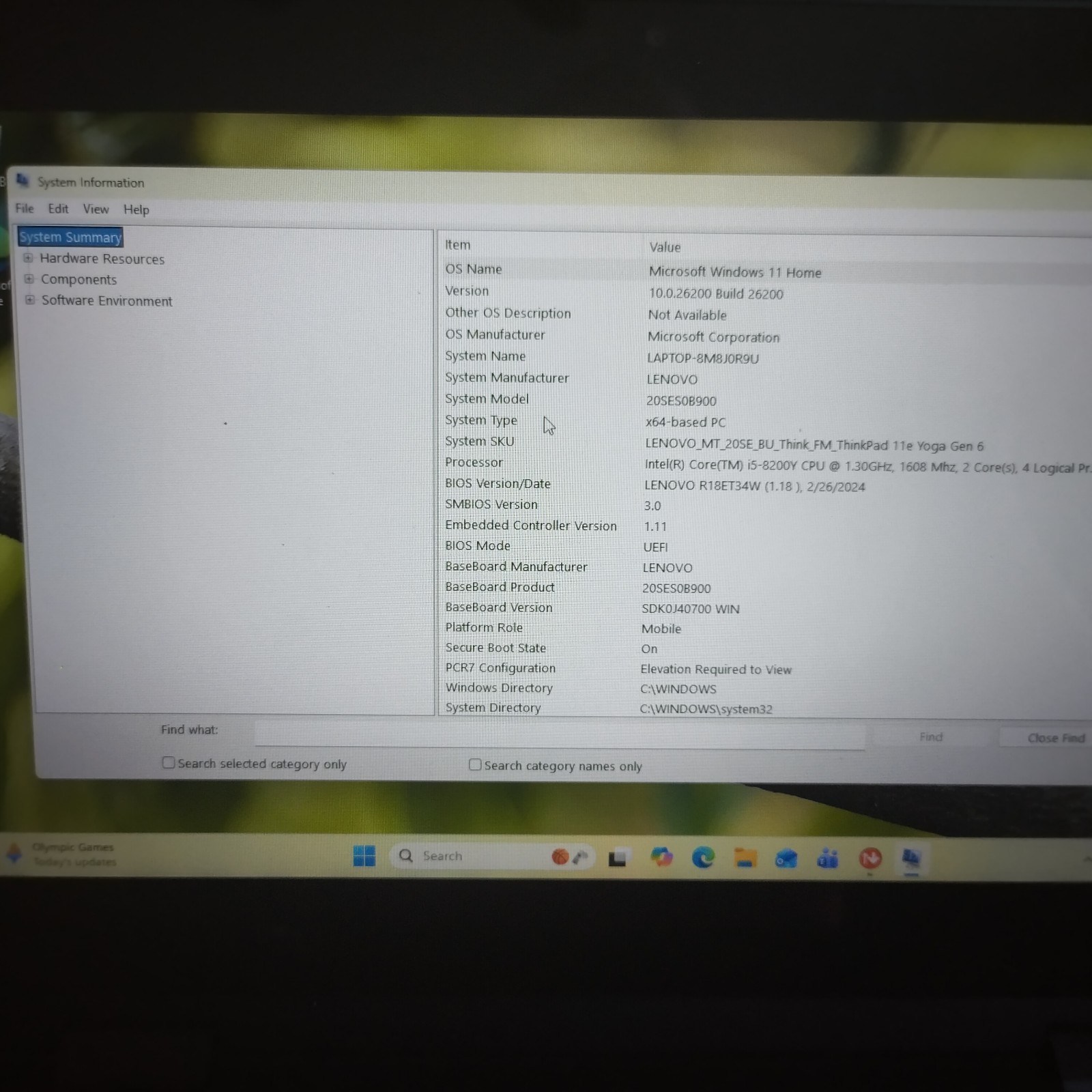 Used Lenovo thinkpad 20ses0b900
