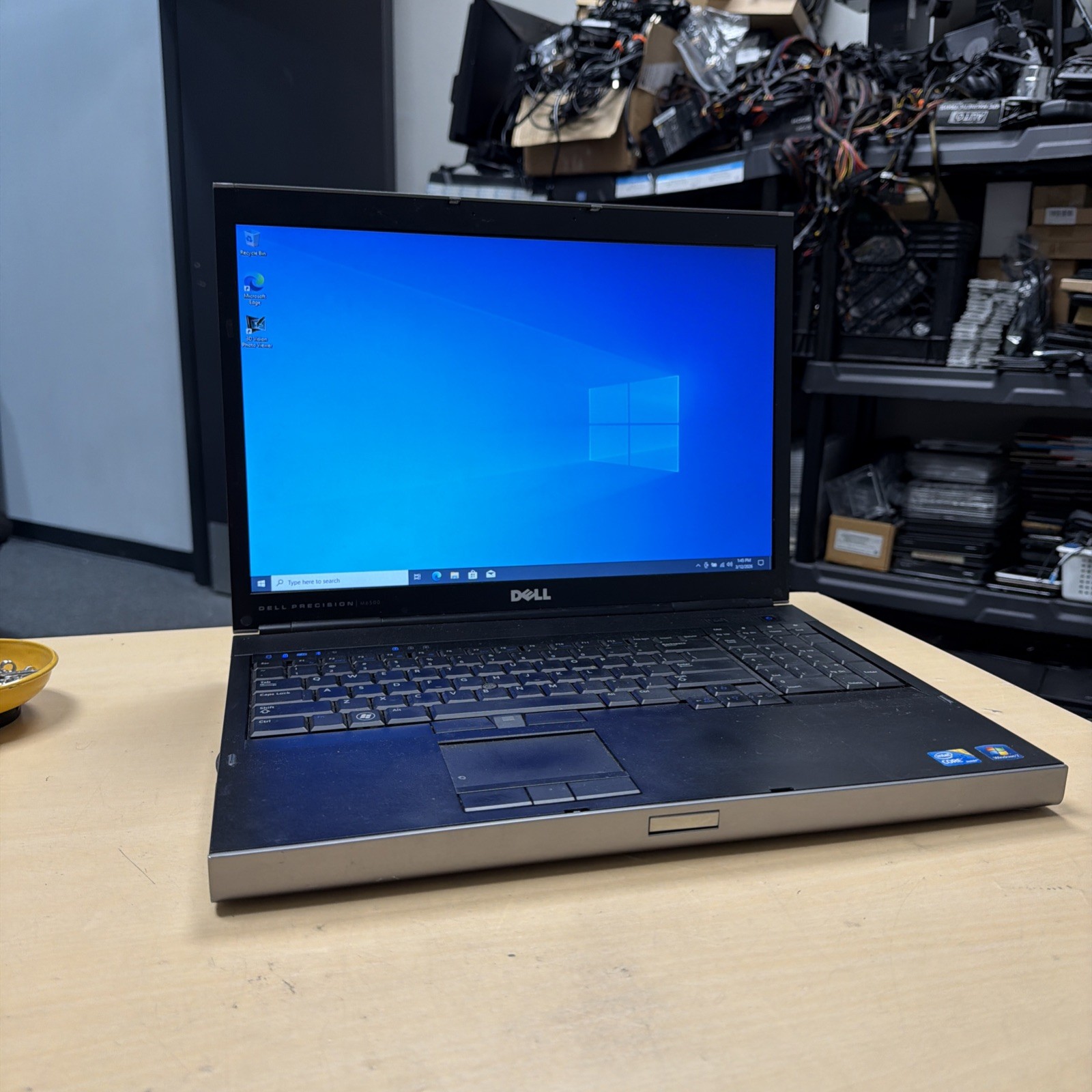 *PARTS DELL PRECISION M6500 INTEL CORE i5 CPU-M520 2.40GHz 4GB RAM 160GB HD