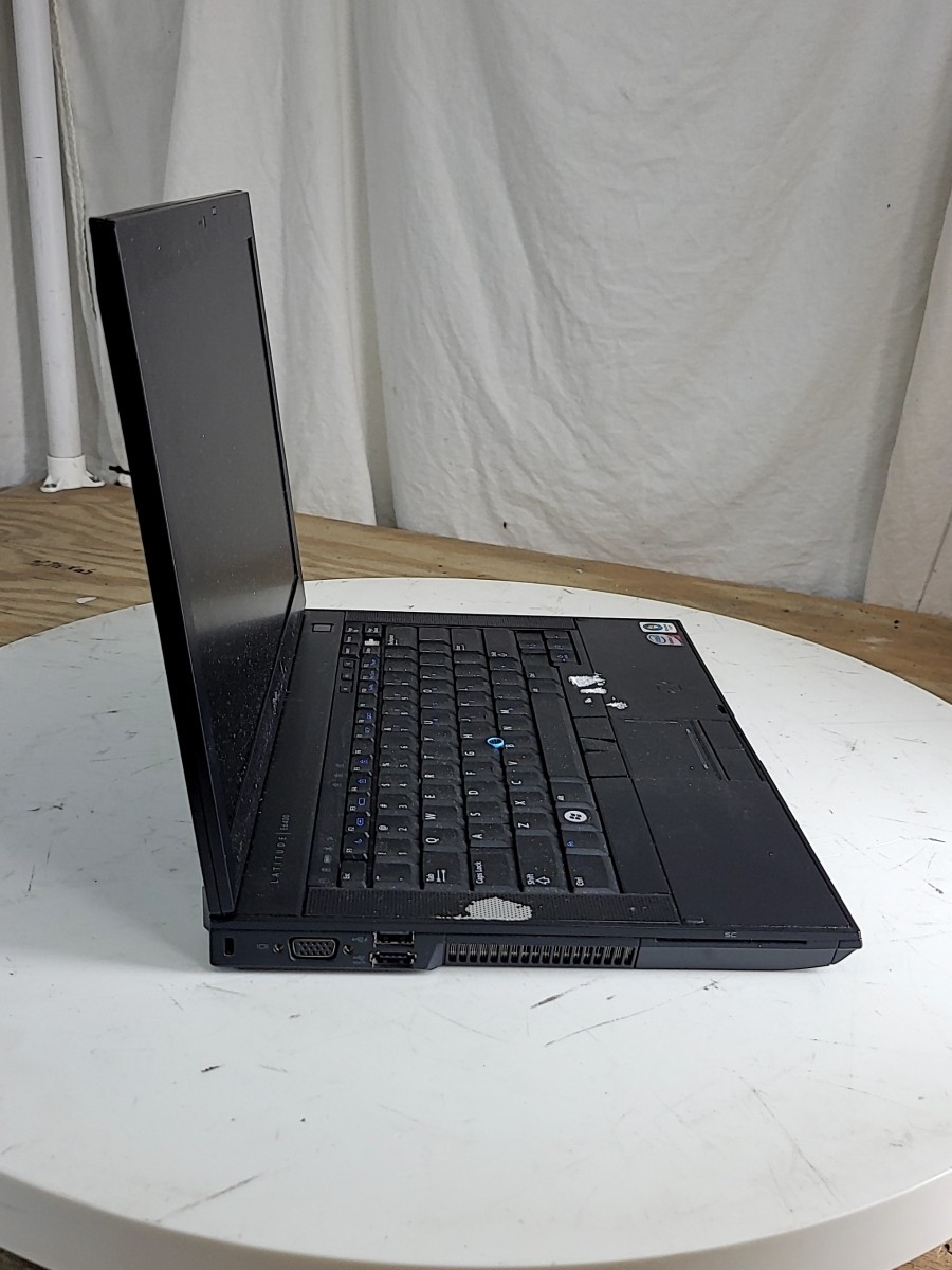 DELL LATITUDE E6400 Laptop Intel CORE2 DUO P8400 1GB 160GB SEE NOTES