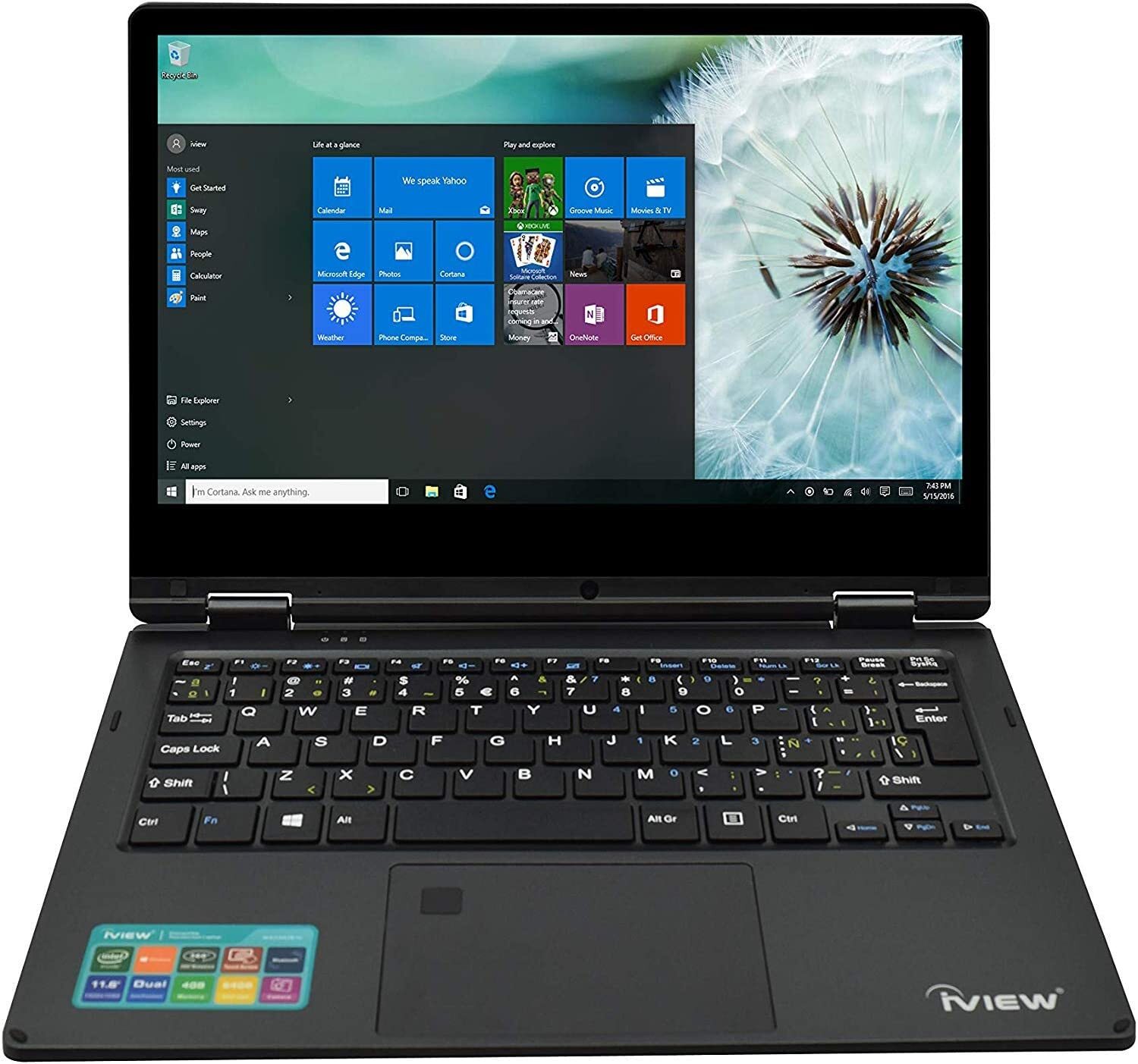 11.6 IView Maximus IV Laptop – Windows 10 – Like New!!
