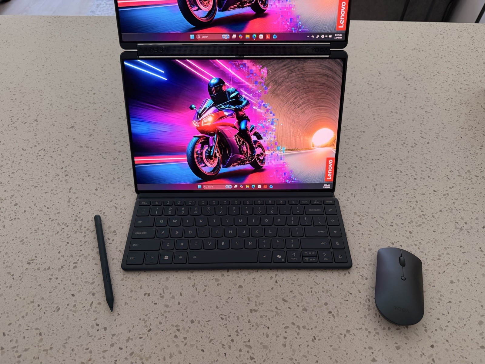Lenovo Yoga Book 9i 14IAH10 Dual Screen Laptop – Ultra 7 255H 16GB RAM 1TB SSD