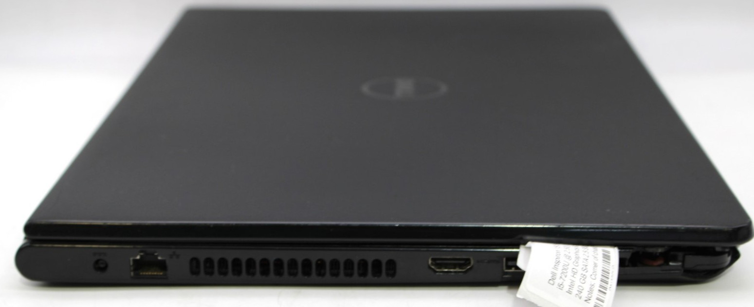 Dell Inspiron 15 5566-i5-7200U@2.5GHz-8GB DDR4 RAM-240GB SATA-NO OS*USED/TESTED*