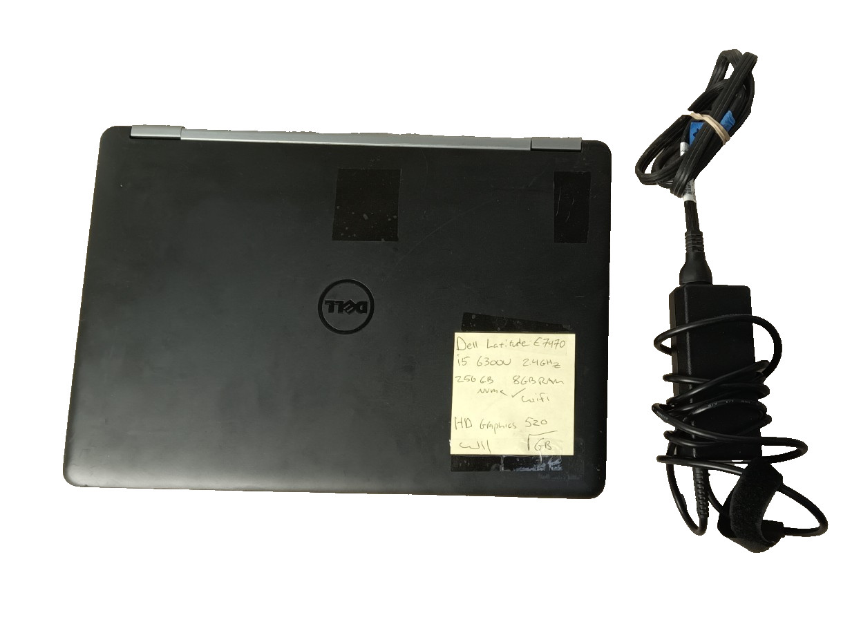 Dell Latitude E7470 i5 6300U 2.40GHz /8GB Ram /256GB NVME Win 11