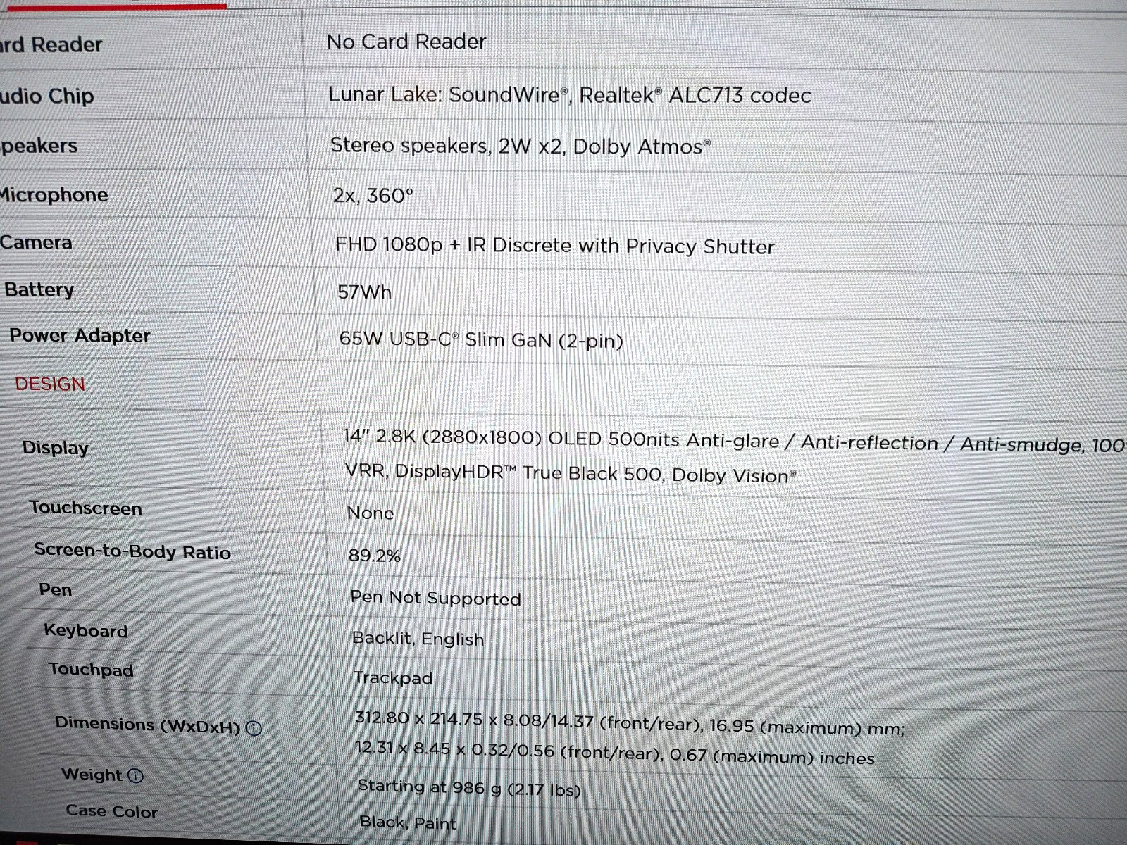 Lenovo ThinkPad X1 Carbon Gen 13 — Ultra 7 258V 32GB RAM 512GB SSD 2.8K OLED