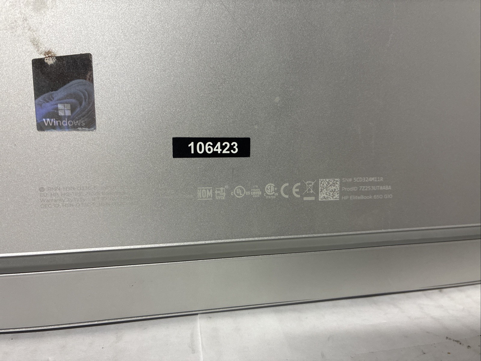 HP EliteBook 650 G10 15.6″ i5-13th Gen 16GB RAM 256GB SSD Win 11 Pro – Charger