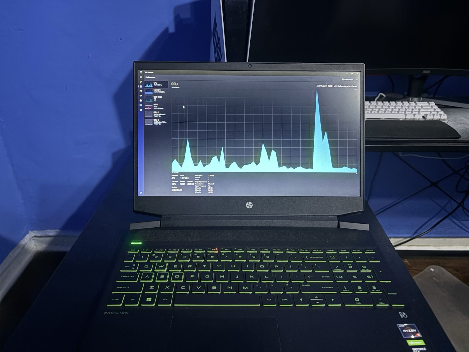 HP Pavilion 15.6-inch Gaming Laptop Black