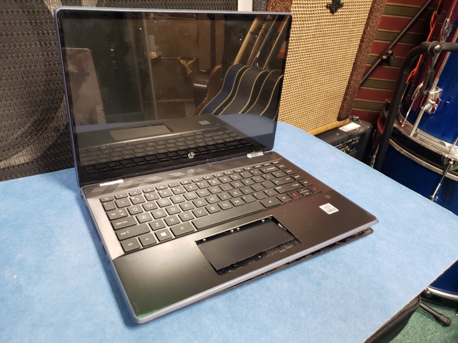 Hp pavilion x360 14m-dh200 for parts only damaged