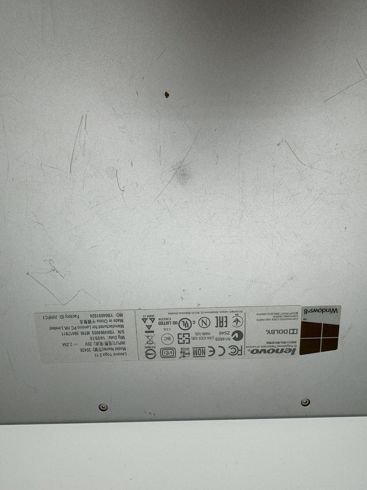 Lenovo Core i3 20V 2.25A S/N: YB04969005 W Charger