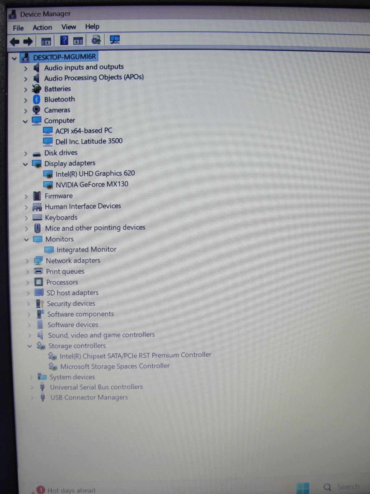 Dell Latitude 3500 15.6″FHD Intel Core i7-8565U 16GB RAM 256GB SSD NV MX130 +PA