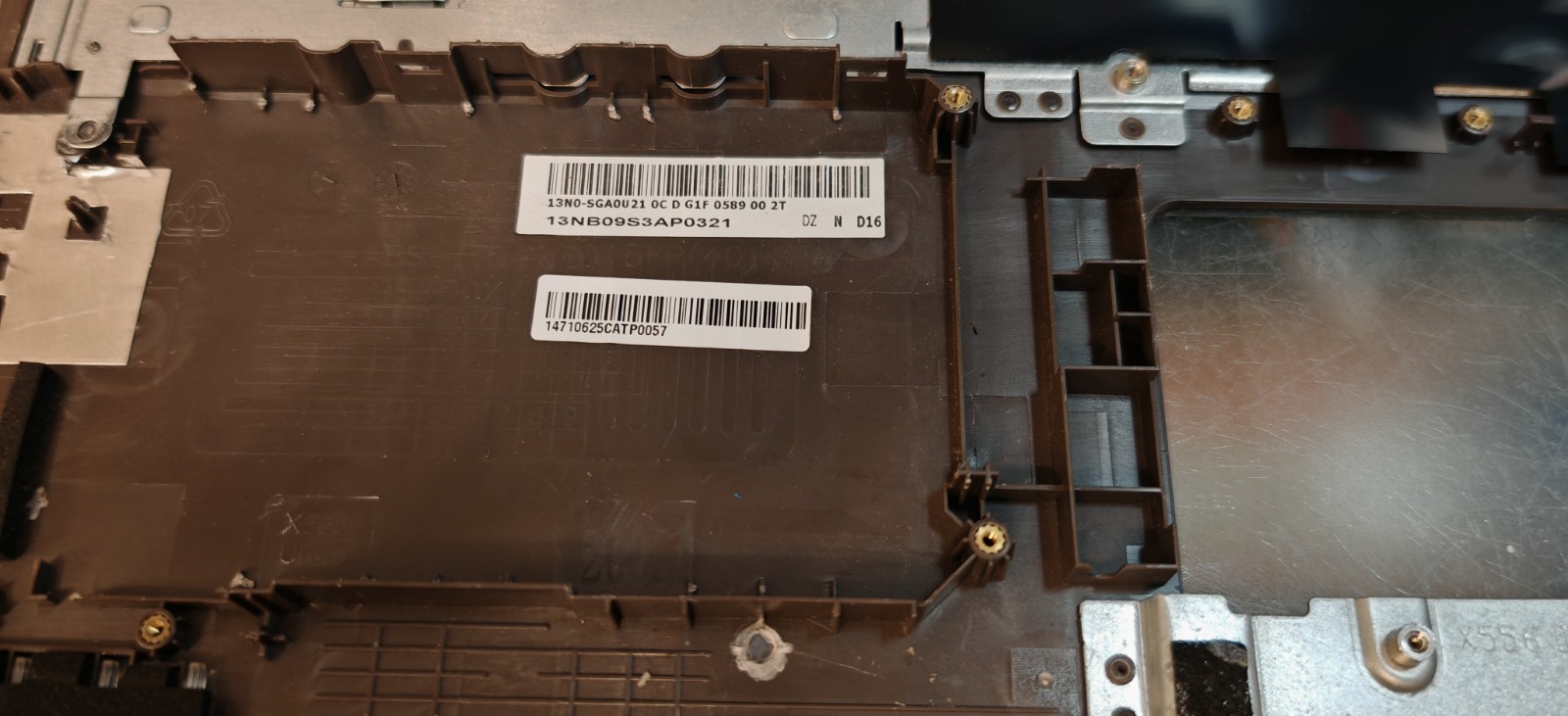 ASUS X556U R556U F556U R558 TOP BODY PALMREST 13N0-SGA0U21 13NB09S3AP0321