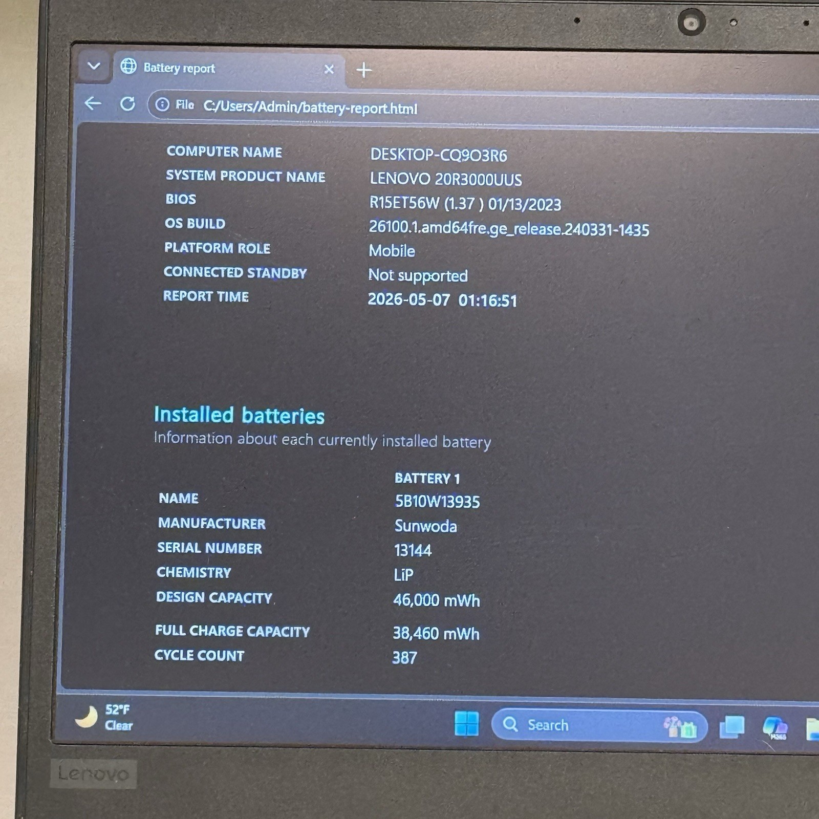 Lenovo ThinkPad L13 i7-10510U 16GB 256GB NVMe 13.3″ FHD Windows 11 Pro