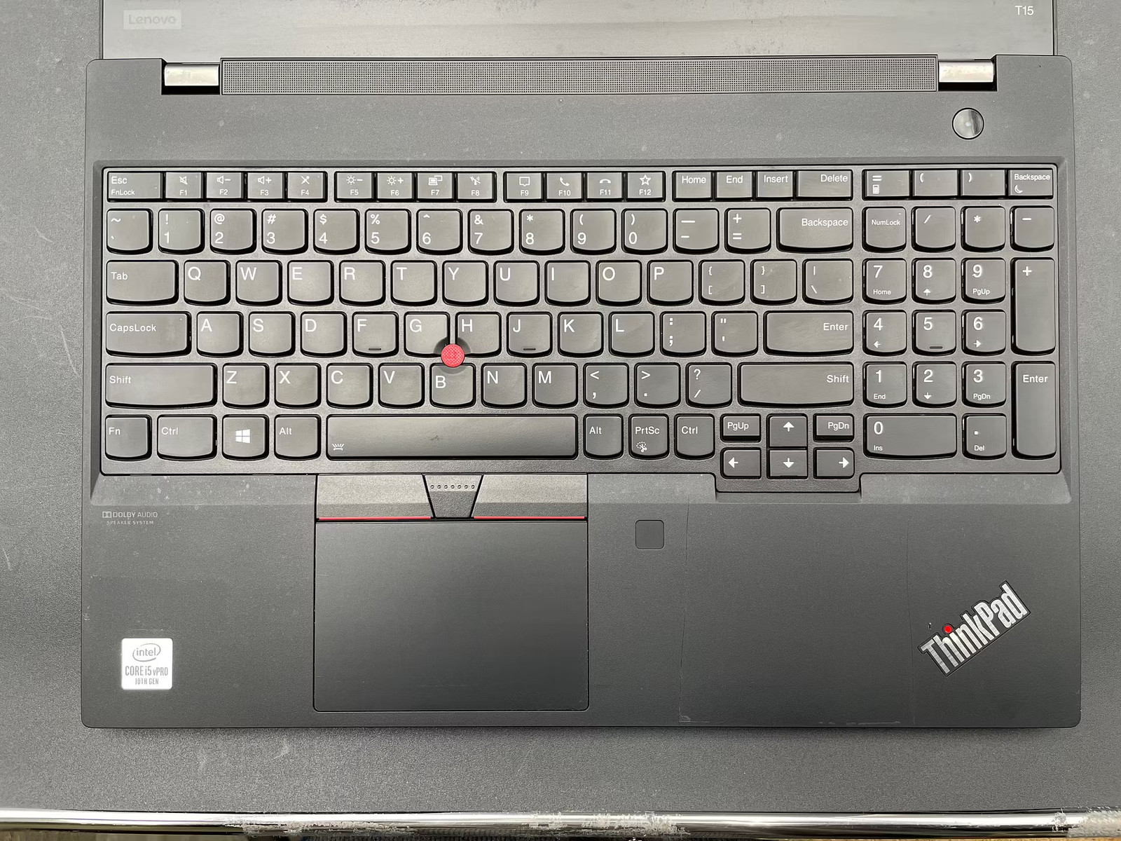 Lenovo ThinkPad T15 Gen 1 Used 15.5″ (i5-10310U-8GB-256GB NVMe)