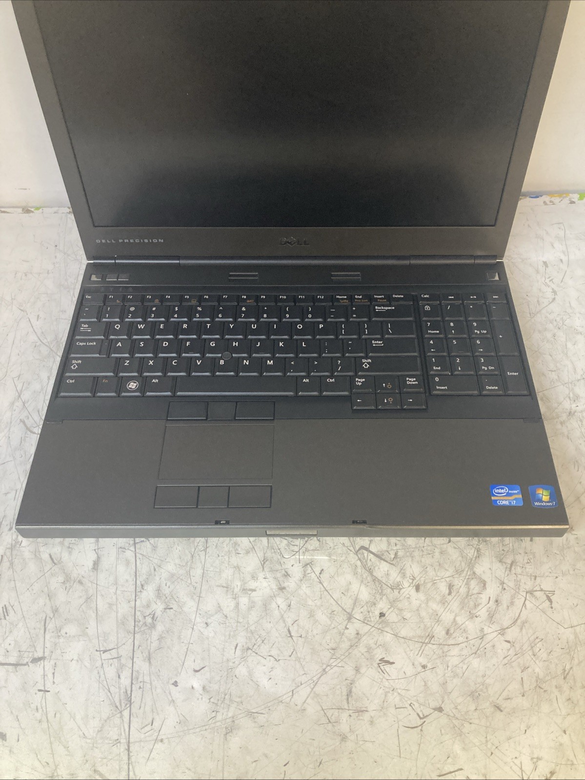 Dell Precision M4600 Intel i7-2620M 2.7GHz 4GB RAM NO HDD/Caddy Boot to BIOS
