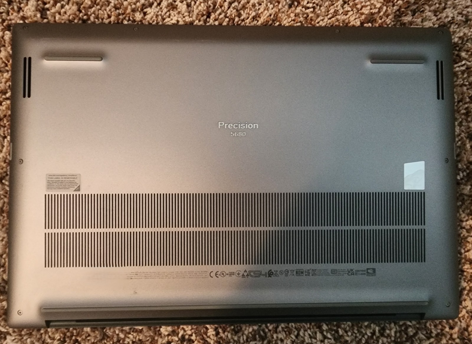 Dell Mobile Precision 5680 16GB RAM 512GB SSD Intel Core i7 NVIDIA RTX A1000