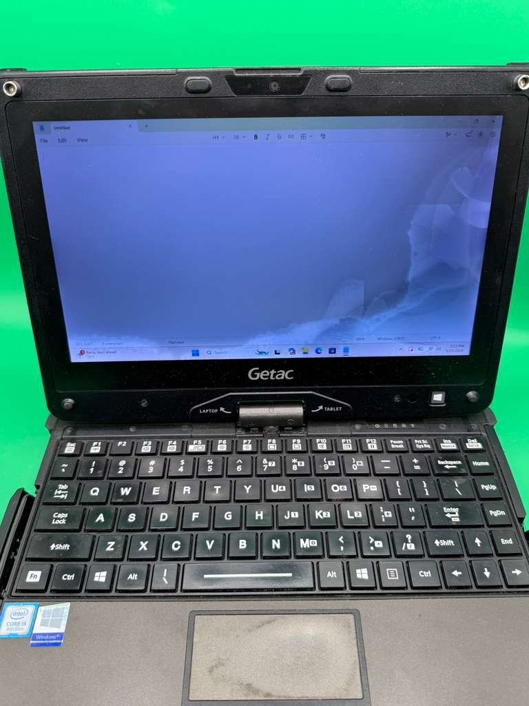 Getac V110 G5 11.6″ Core i5 1.60GHz 8GB RAM 256GB SSD Win 11 Pro