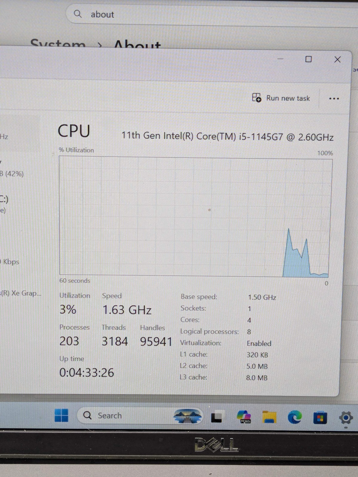 Dell Latitude 5420 14″ i5-1145G7 2.6GHz 16GB RAM 256GB SSD