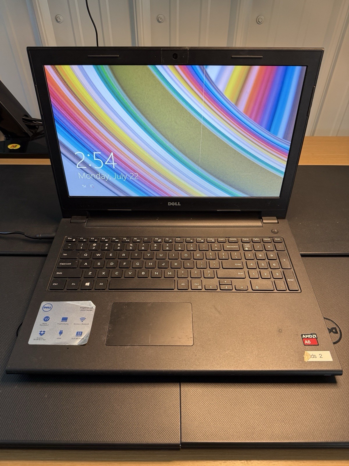 AS IS PARTS Lot of 5x Dell Inspiron 15 Laptops 3541 AMD A6 4GB