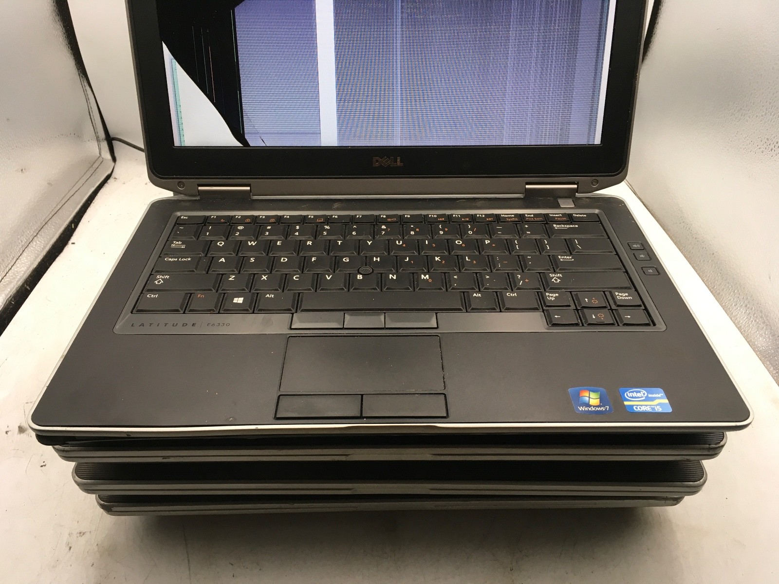 DELL LATITUDE E6330 – LOT OF 4 – BOOTS TO BIOS – INTEL CORE I5 – 4GB RAM-READ-BB