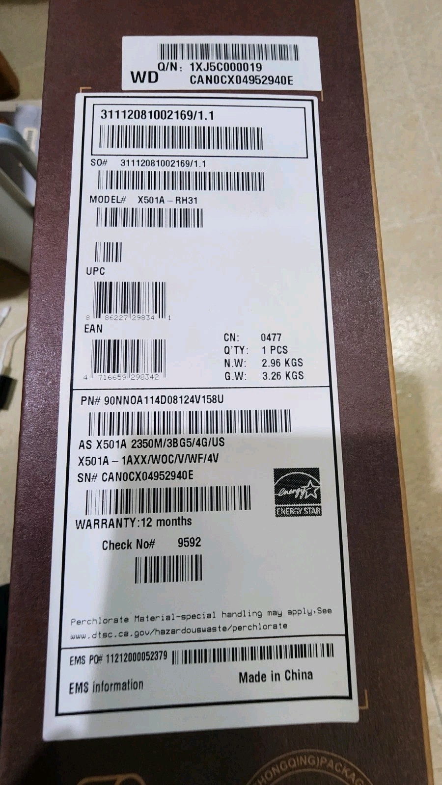 Asus X501A 15.6″ HD Laptop 4GB Win-8 Web-Cam