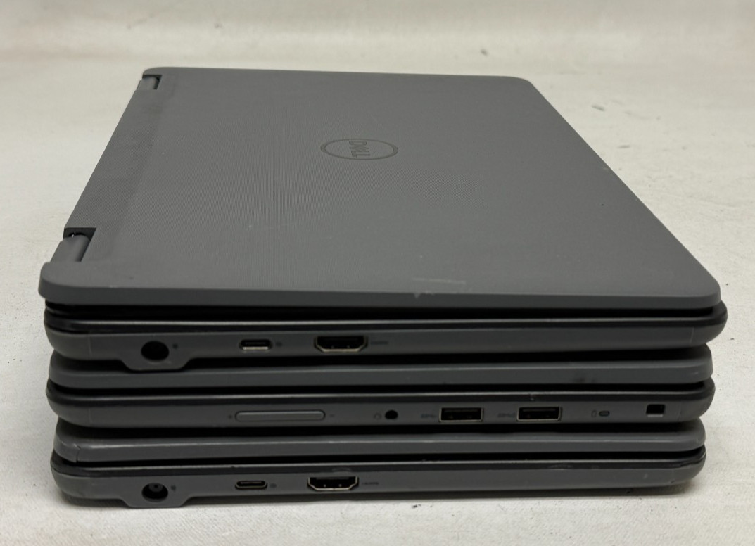 Dell Latitude 3120 11.6″ (N6000 – 4GB/8GB – NO OS/HDD – FOR PARTS) – Lot of 3