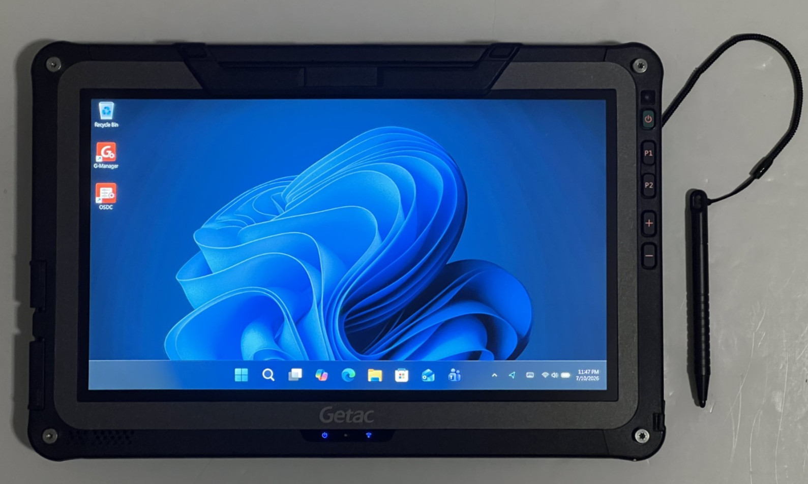 Getac F110 G6 | i7-11th Gen. | 16GB | 1TB SSD | WWAN | GPS Win11 Rugged Tablet