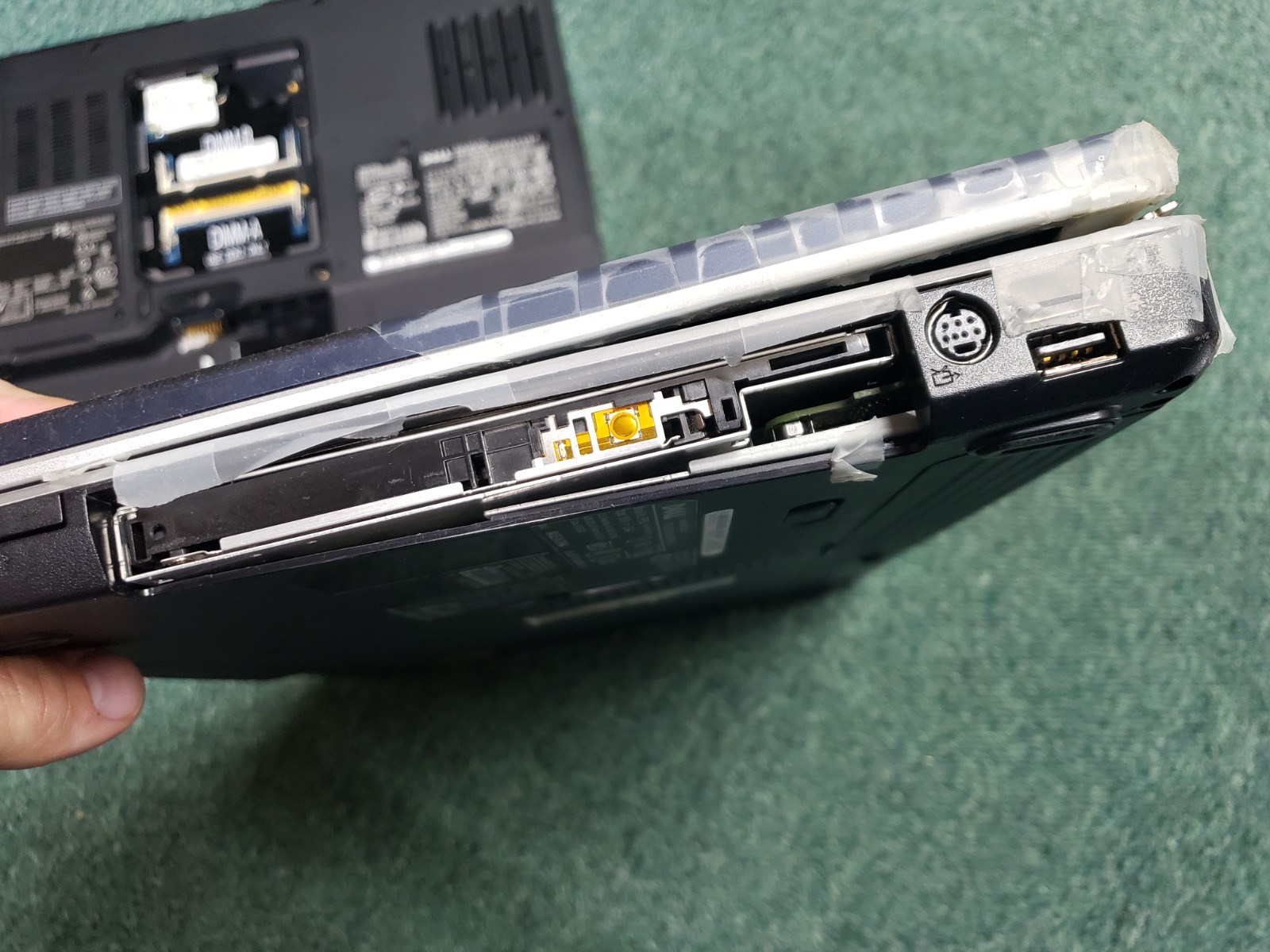 Dell Inspiron 1525 PP29L and PP20L laptops for parts or gold recovery