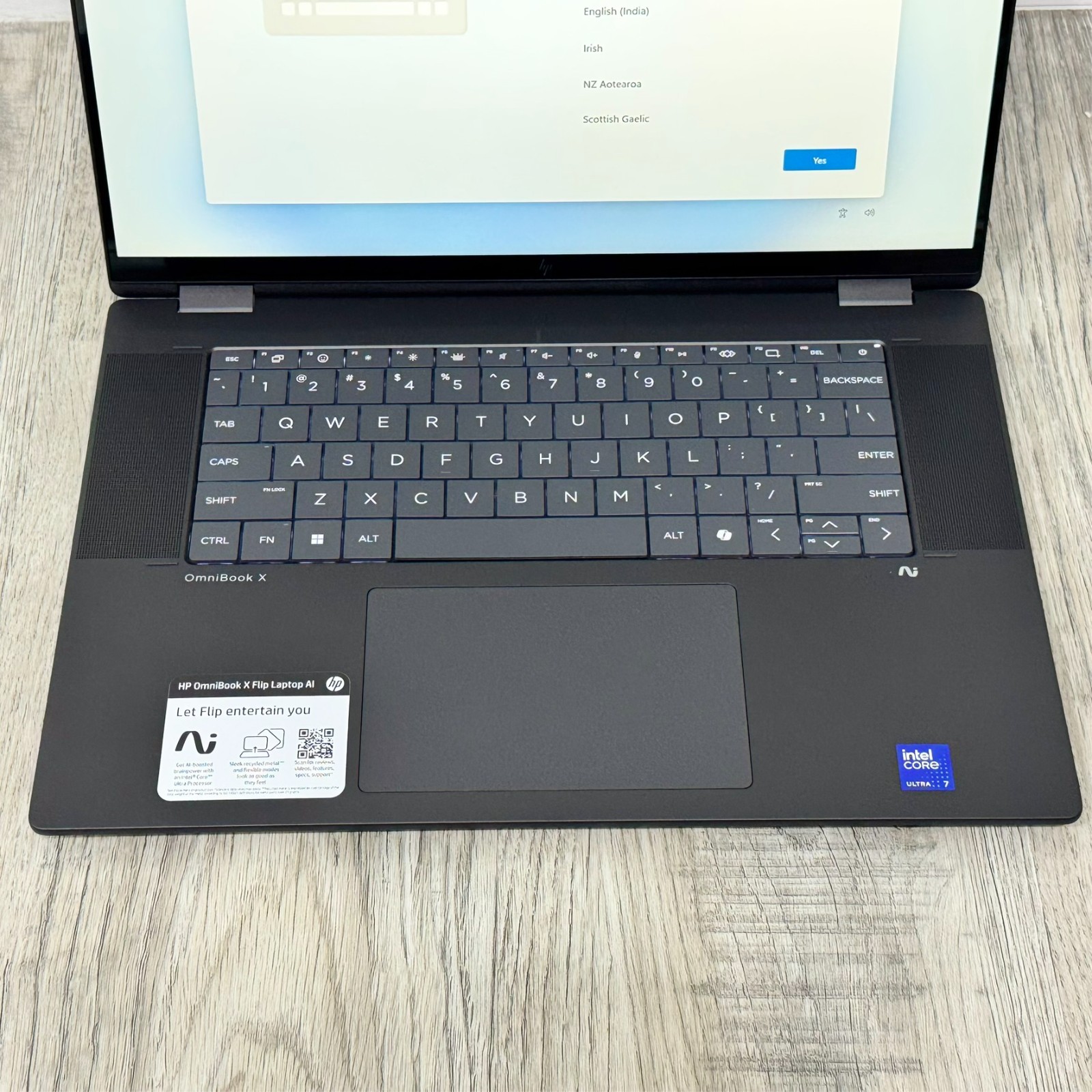 HP Omnibook X Flip 16″ Ultra 7 256V 2K Touch Laptop Intel Arc 140V 16GB 1TB SSD