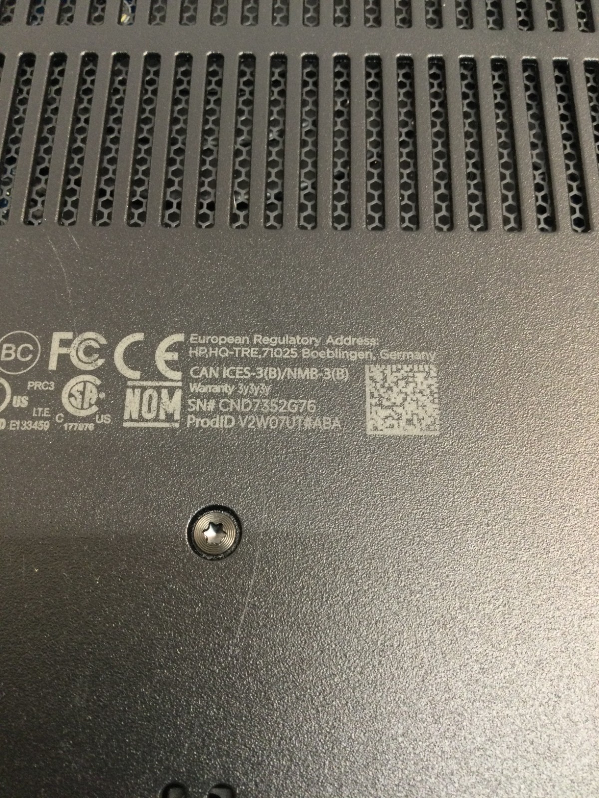HP zbook 15 g3 core i7 6th gen cpu 2.60 ghz 15.6” 16GB RAM 256 GB SSD *READ*
