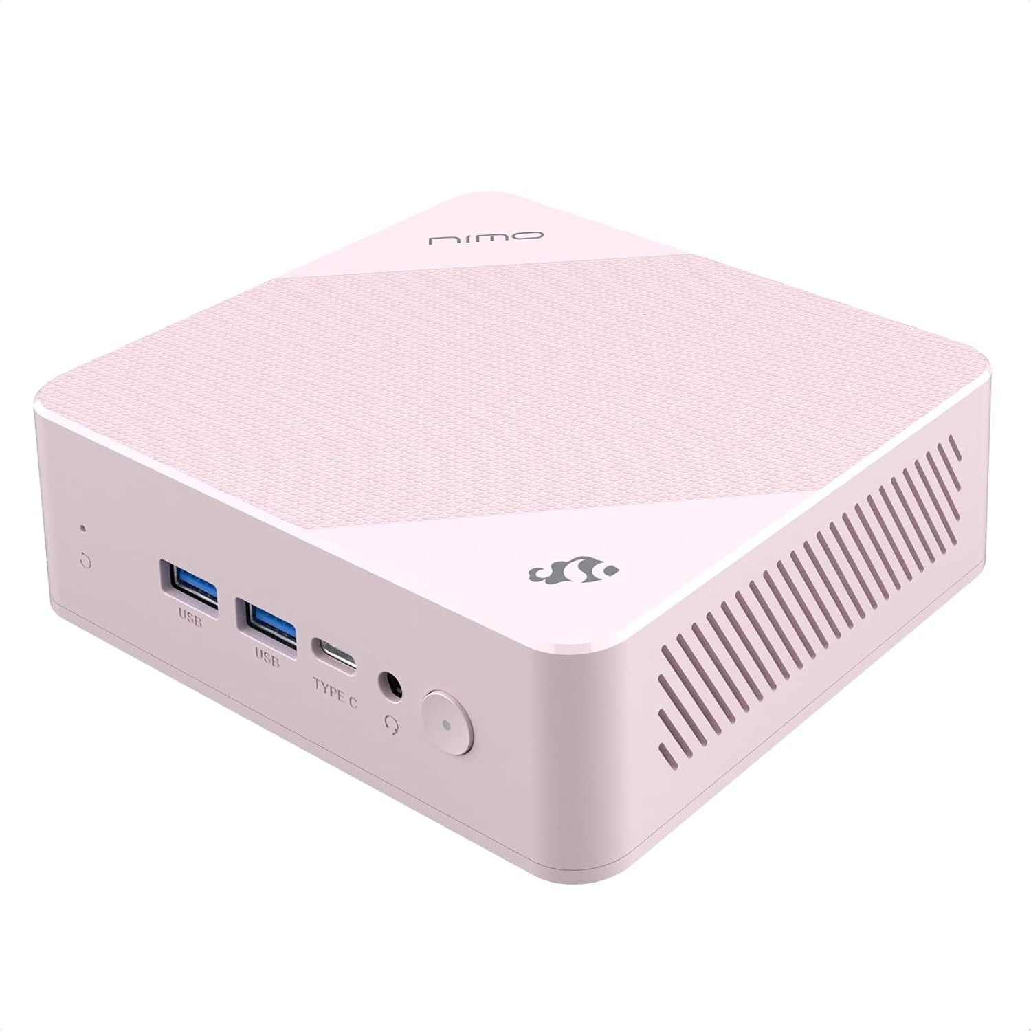 NIMO Mini PC Desktop 4GB RAM 128GB SSD 12th Gen N100 4K Triple-Monitor Display
