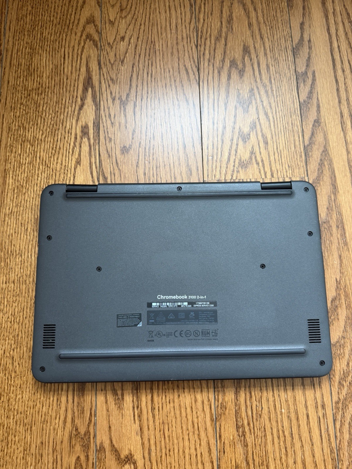 Dell Chromebook 3100 11.6” (32GB eMMC Intel Celeron N4020 1.1GHz 4GB RAM) Touch