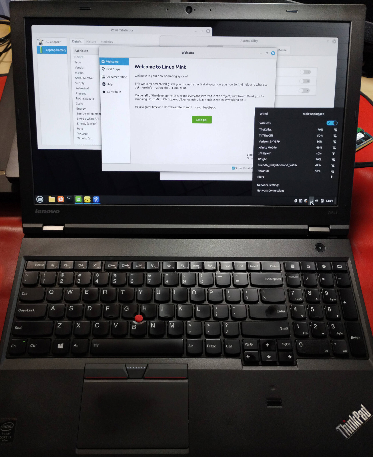 ThinkPad W541, 15″ 3K Screen, i7-4810MQ CPU, 8/16/32GB RAM, 512GB SSD, W10P Lic.