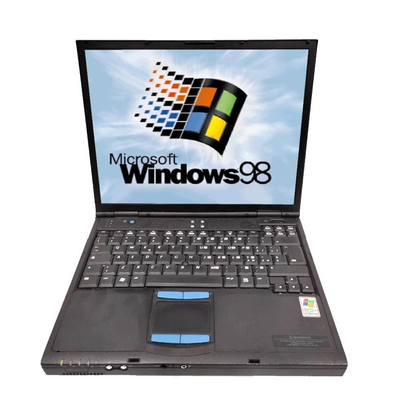 Notebook PC Laptop DOS Windows 98 Connect Serial Port rs232 Pentium 4 22010