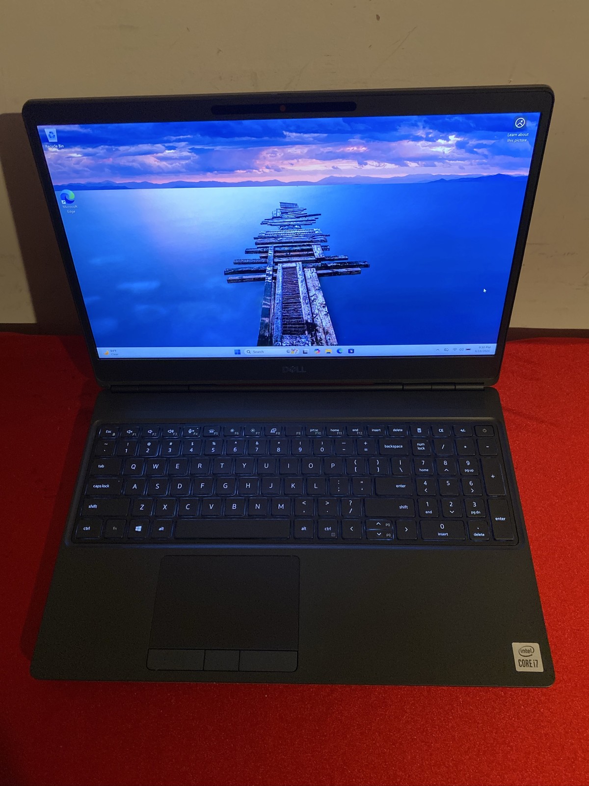 Dell Precision 7550 15.6 Intel i7-10850H 2.70GHz 32GB,500GB SSD Quadro T2000