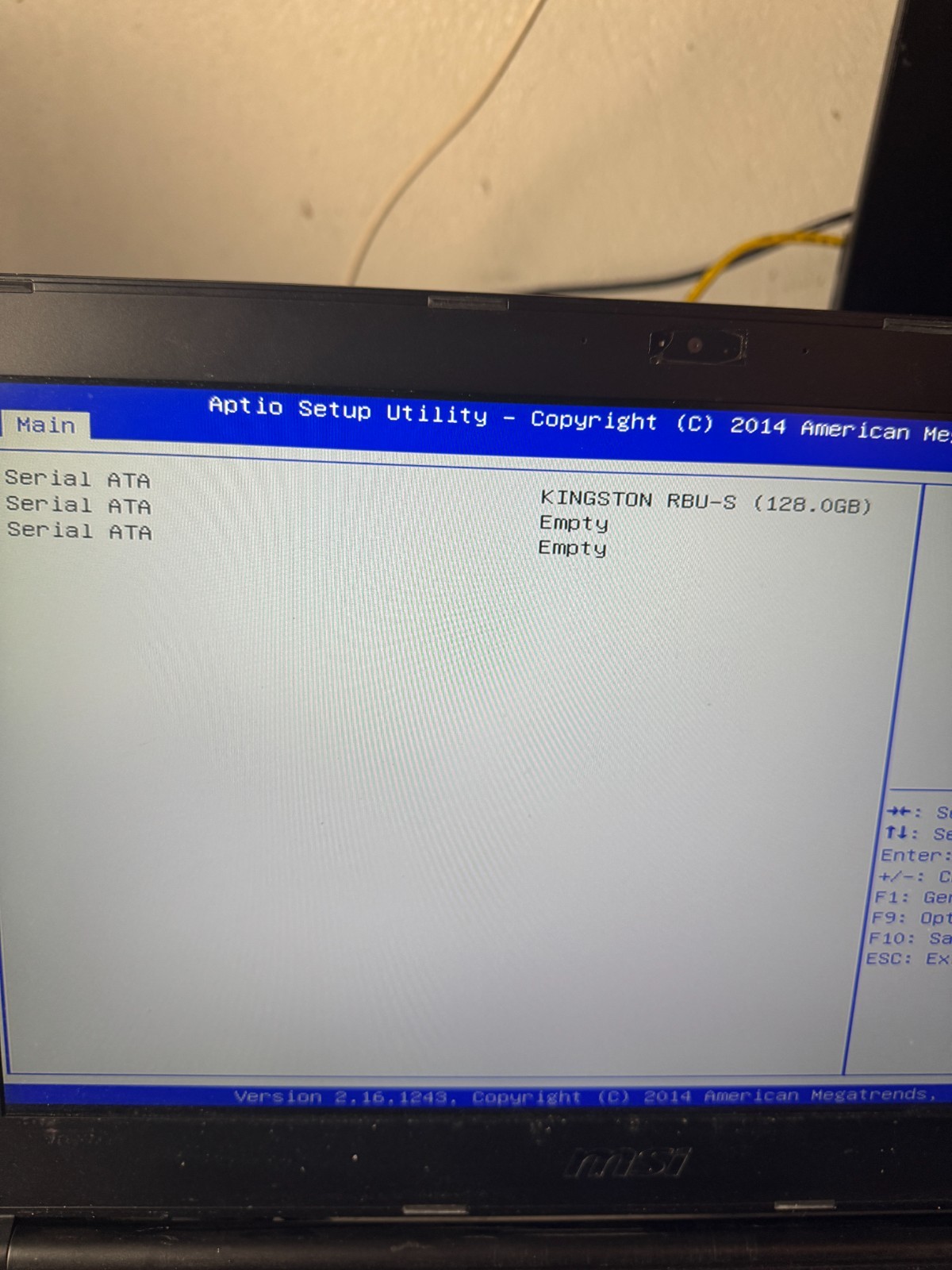 MSI Ghost Pro GS60 i7-4710HQ 8GB RAM 128GB SSD Laptop *READ #5546