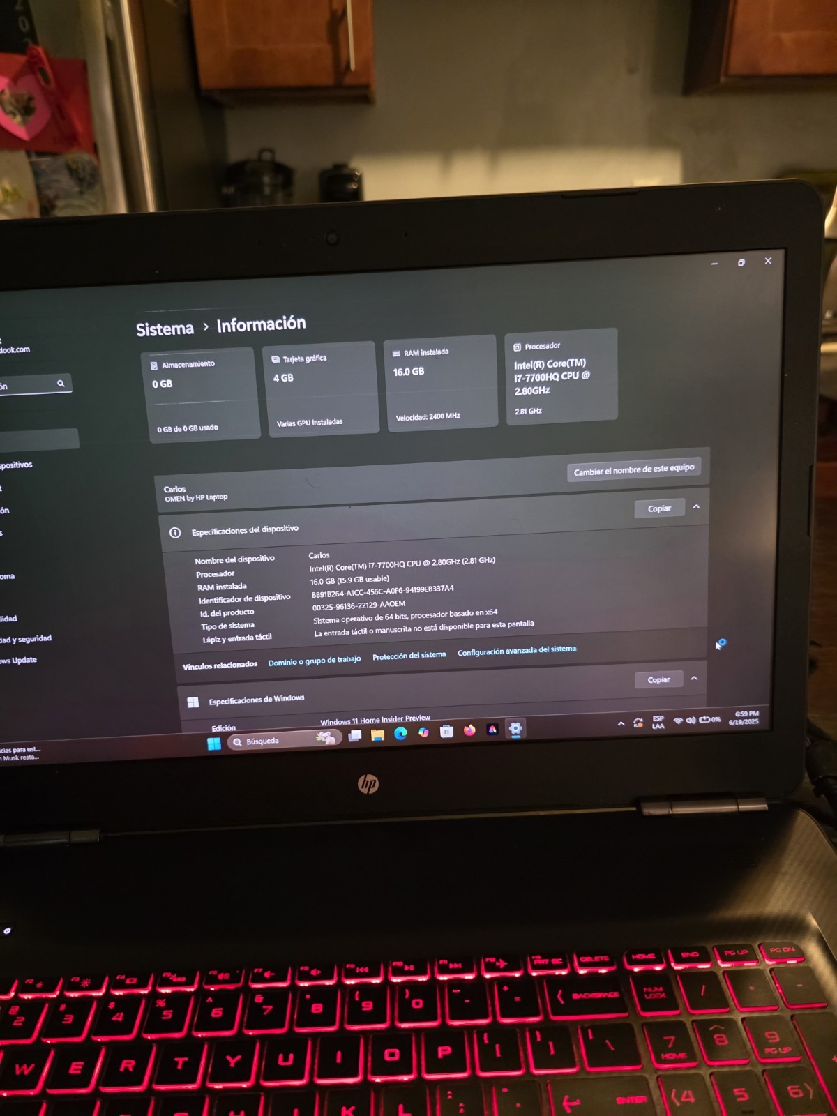 HP OMEN 17-w033dx Gaming Laptop, NVIDIA GTX, 17.3″, 960GB SSD i7-6700HQ 16GB RAM
