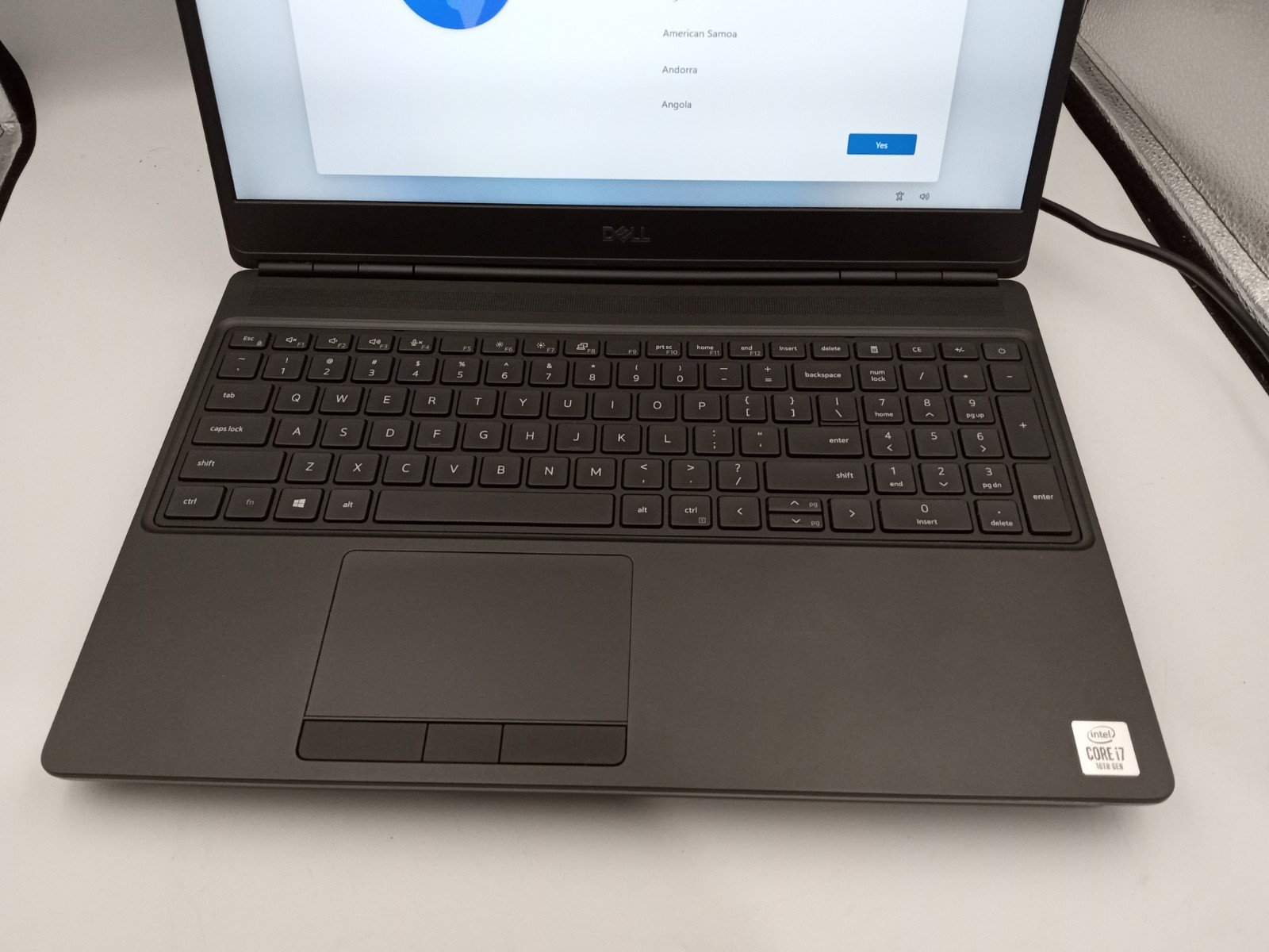 Dell Precision 7550 15″ Intel i7-10875H 4GB RAM 128GB SSD Win11 T1000 – READ -RR