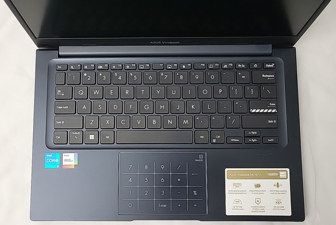 ASUS Vivobook 14 14″ LED FHD Laptop Core i5-1334U 12GB 256GB SSD Blue